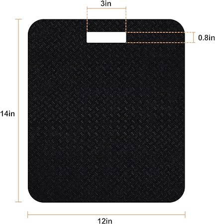 Heat Resistant Mat for Air Fryer with Sliding Function, Compatible with Cosori Air Fryer 5 QT 5.8 Qt, 2 Pcs 12 * 14