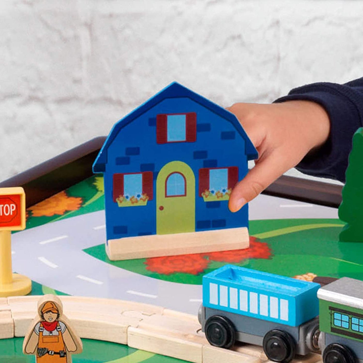 2-in-1 Activity Table Espresso