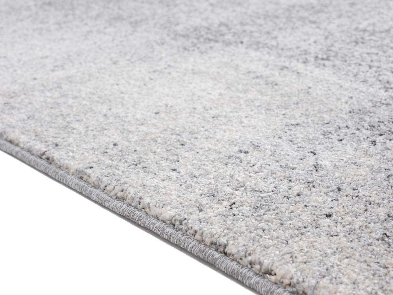 Waterloo Gray Abstract 5x7 Soft Area Rug