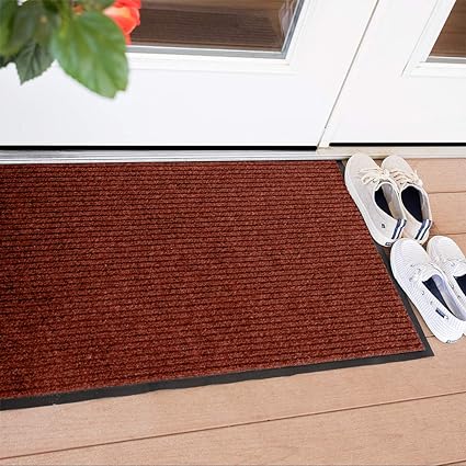 109 Brush Step Entrance Mat, for Home or Office, 3' X 5' Charcoal