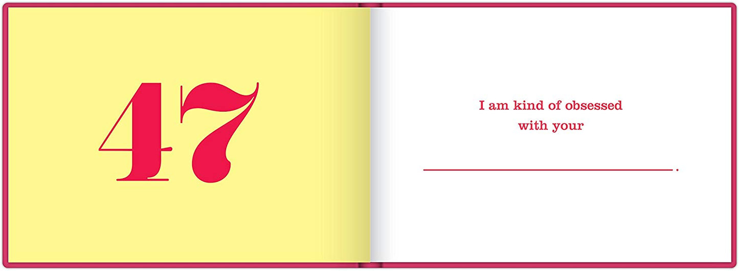 What I Love about You Fill in the Love Book Gift Journal