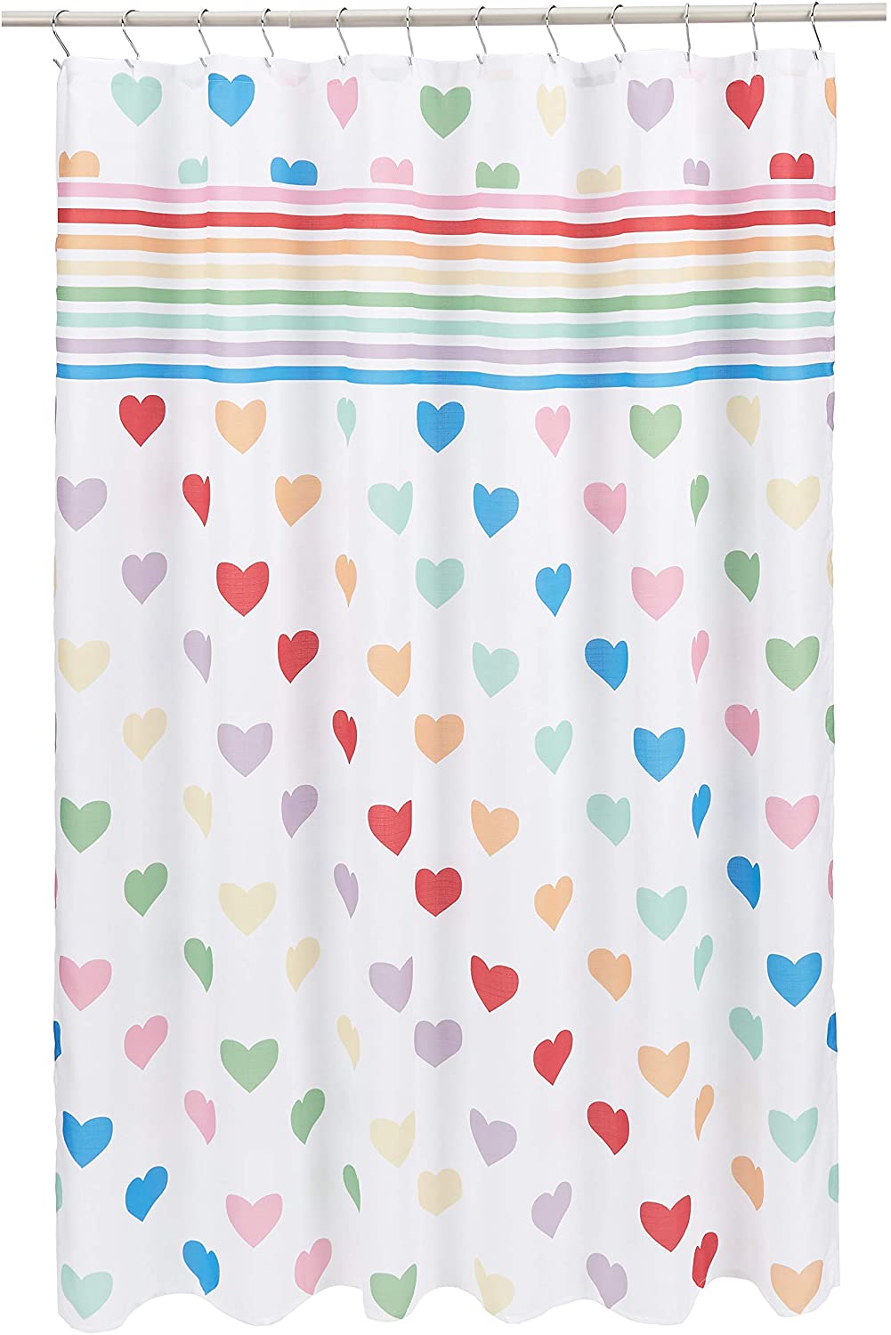 Kids Bathroom Shower Curtain - 72 Inch