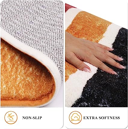 Sun Print Machine Washable Area Rugs-5x7 Rug