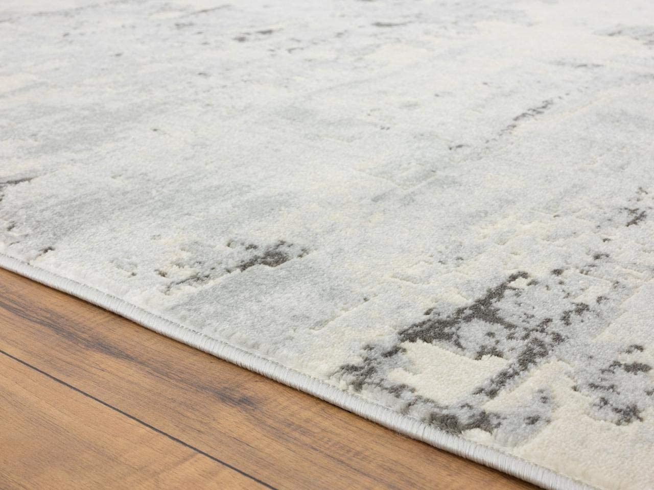 New Castle gery Modern Soft Area Rug