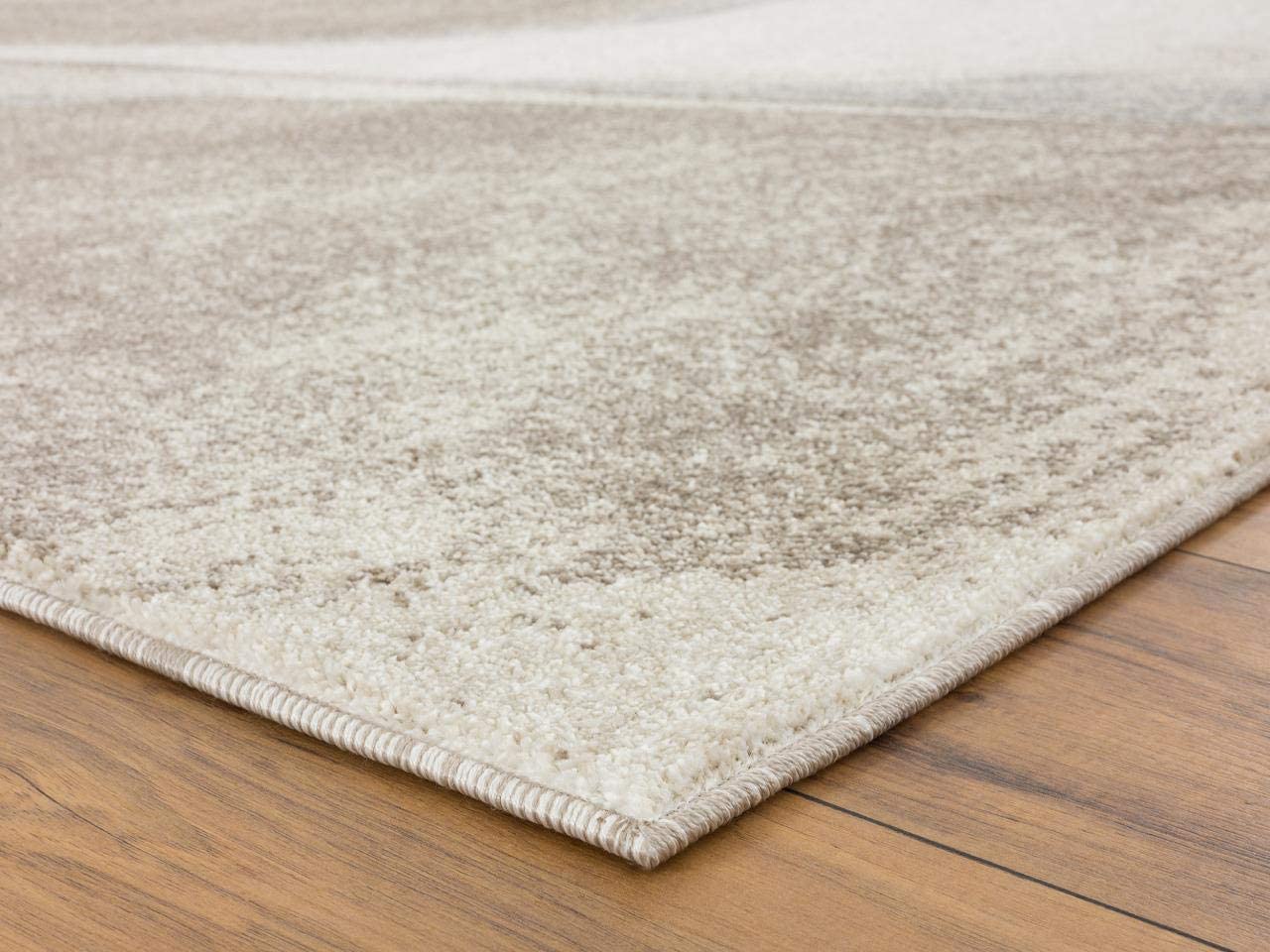 Tower Hill Abstract Beige Soft Area Rug