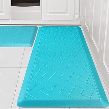 Anti Fatigue  1/2 Inch Thick Floor Mat, 2 PCS,