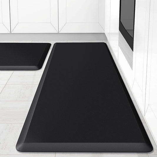 2PCS- Cushioned Comfort Anti-Fatigue Floor Mat, Waterproof Non-Slip Kitchen Rugs, Thick Perfect Ergonomic Foam Standing mat