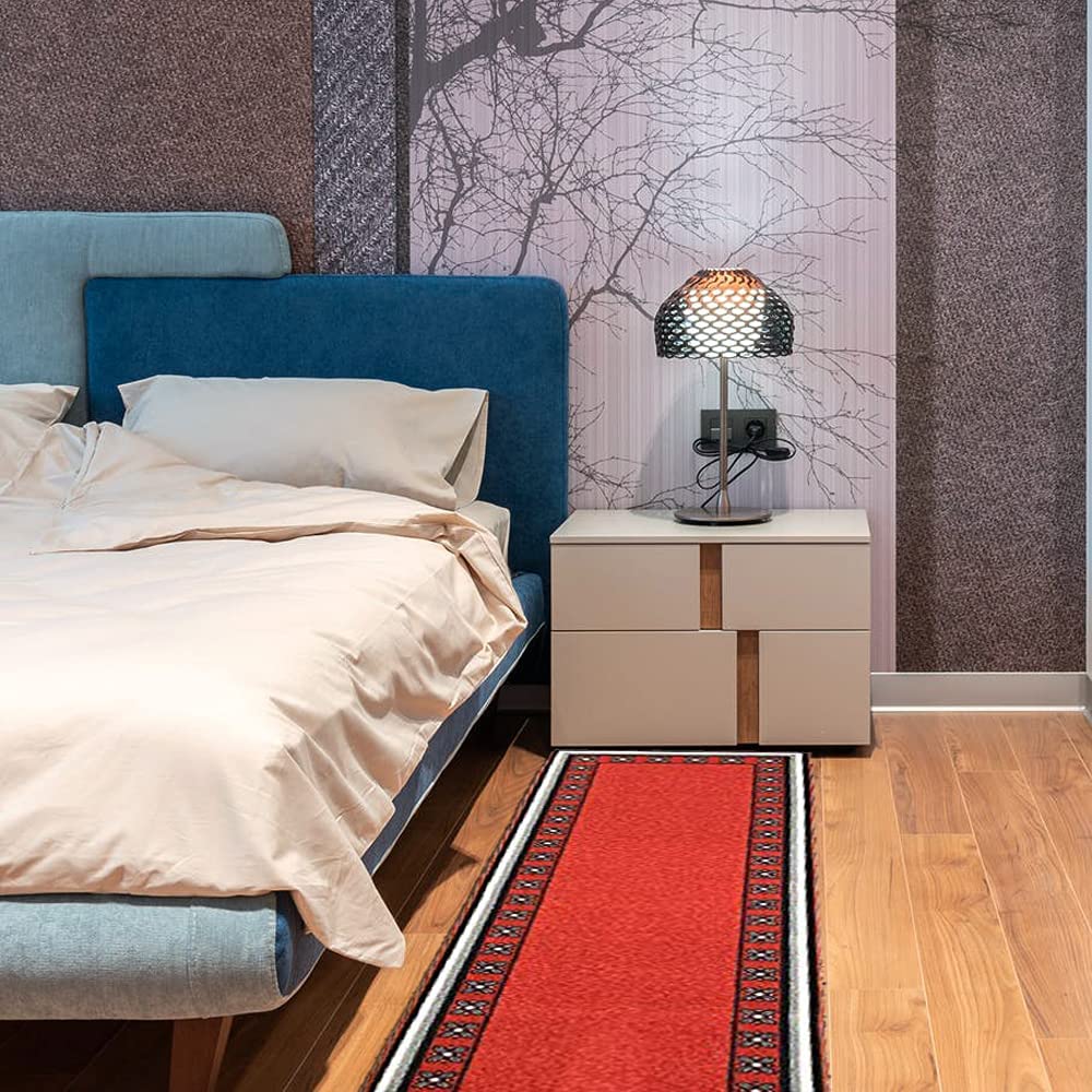 Non Slip Rubber Back Kitchen Rug Anti Slip Stair Treads (Emy-BGE, Runner (20"x59"))