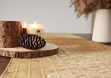 Set of 4, Macrame Table Decor