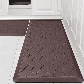 Anti Fatigue  1/2 Inch Thick Floor Mat, 2 PCS,