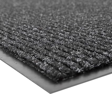 109 Brush Step Entrance Mat, for Home or Office, 3' X 5' Charcoal