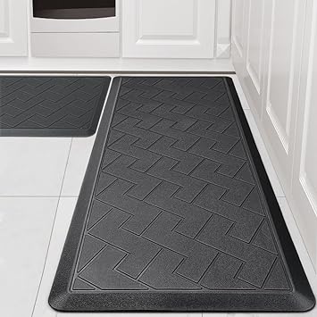 Anti Fatigue  1/2 Inch Thick Floor Mat, 2 PCS,