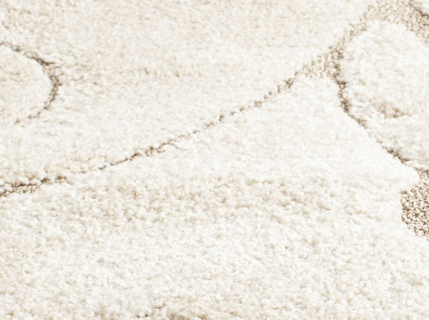 Premium Swirl Thick Plush Cream/Beige   Area Shag Rug