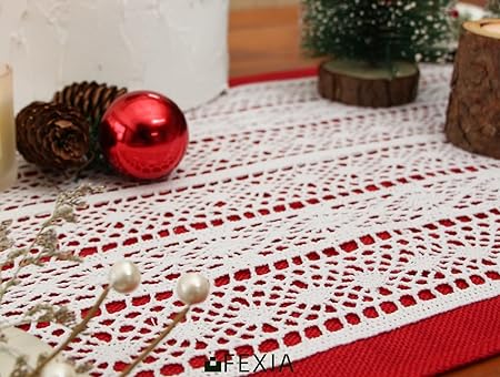 Set of 4, Macrame Table Decor