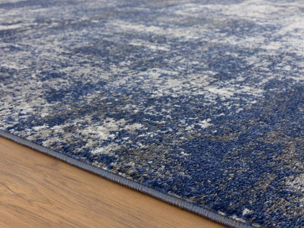 Tower Hill Abstract Blue Area Rug