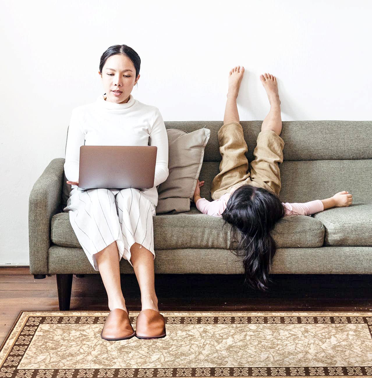 Non Slip Rubber Back Kitchen Rug Anti Slip Stair Treads (Emy-BGE, Runner (20"x59"))