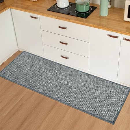 Non Skid Washable Absorbent Kitchen Mats 17x29 Inch