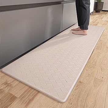 17”x71” Foam Comfort Kitchen Padded Mats for Standing, Waterproof Kitchen Sink Runner Rug