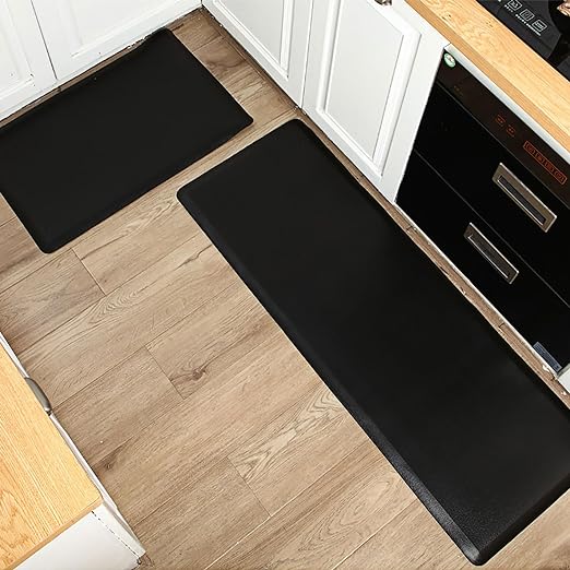 Cushioned Anti Fatigue 0.47 in Thick Waterproof Non Slip Standing Desk Mat, 17.3 x 28 in, 17.3 x 47 in