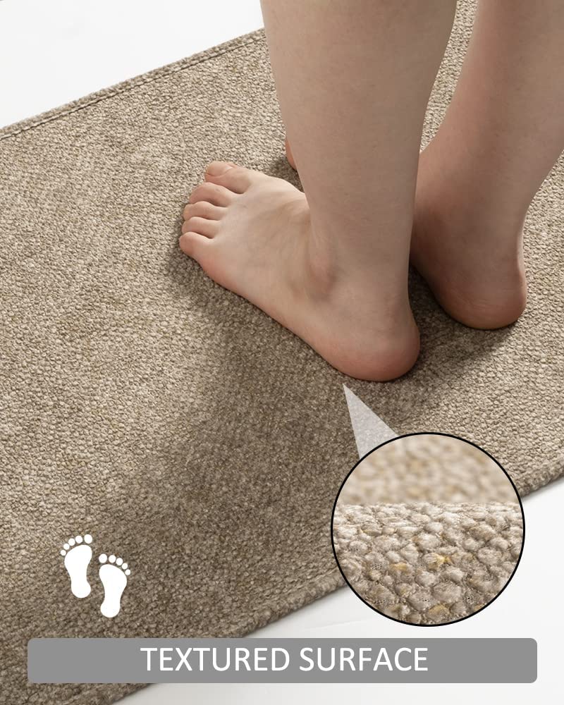 Rubber Backing Non Skid Quick Dry Washable Kitchen Rugs