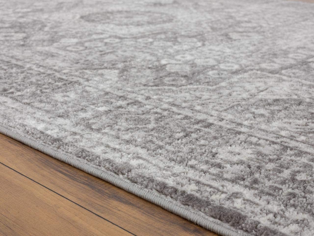 Oriental Gray 8x10 Soft Area Rug