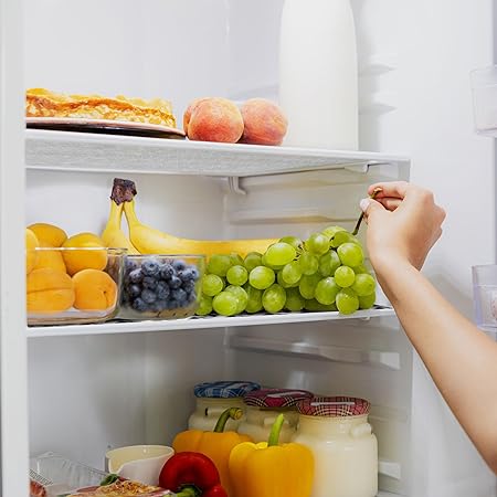 10 Pcs Absorbent Nonadhesive Refrigerator Liners, (Cool,12 x 24 Inch)