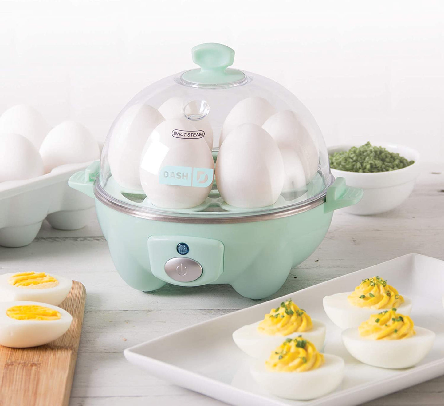 Electric Rapid 6 Eggs Cooker W/ Auto Shut Off