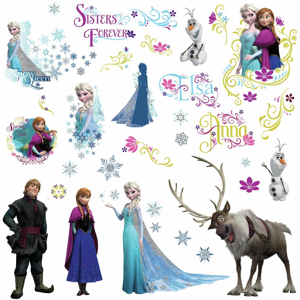 Frozen Peel And Stick Wall Decals