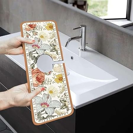 2023 NEW Fantasy Style Faucet Self Absorbent Draining Mat