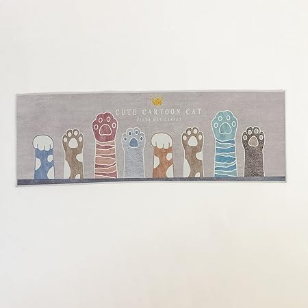 Printed Cushioned Non-Slip Kitchen Runner 2 PCS Set 16×24+16×47inch