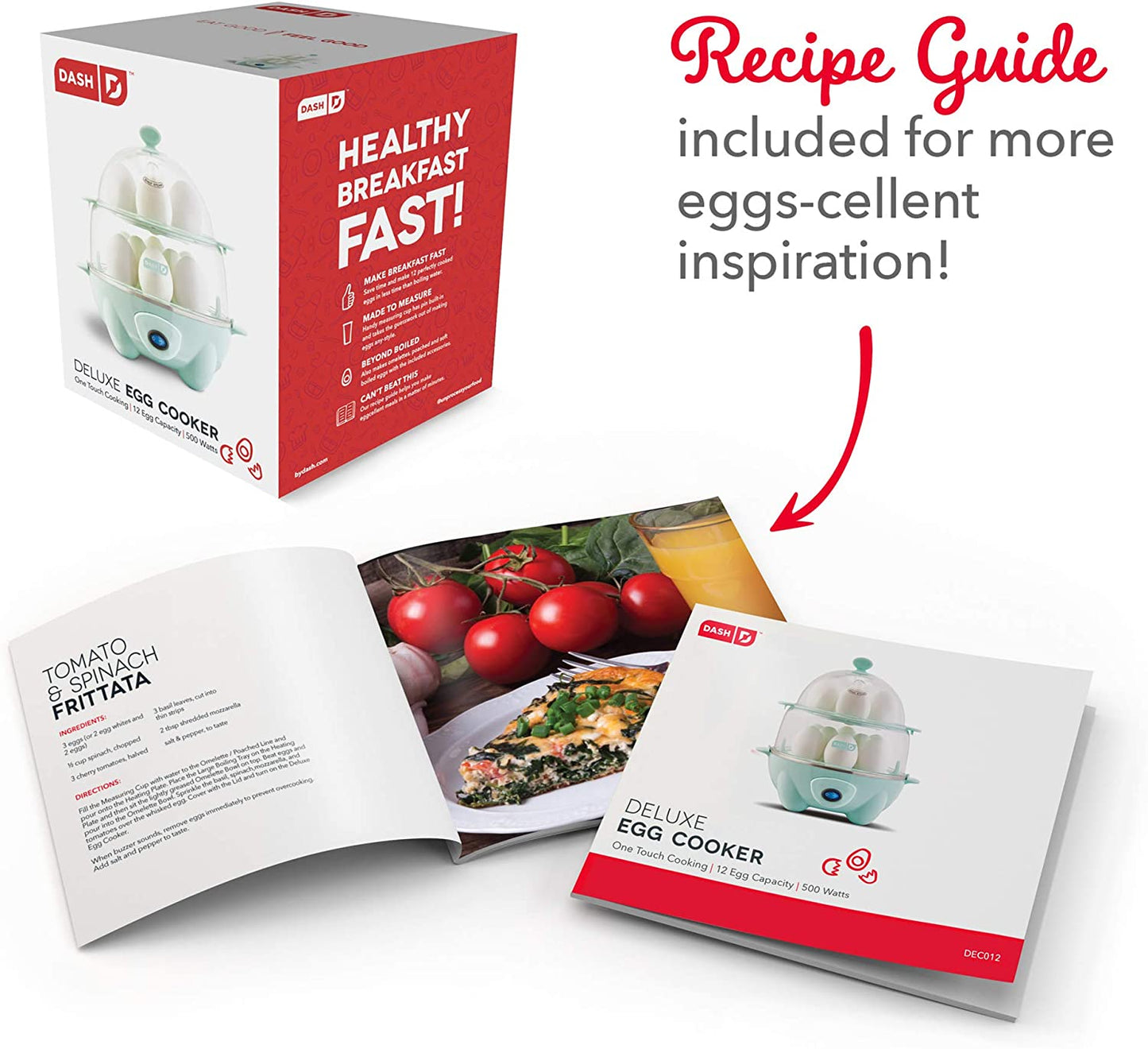 Electric Rapid 12 Eggs Cooker W/ Auto Shut Off