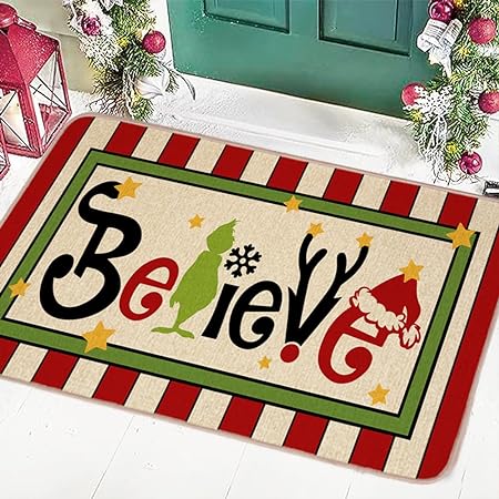 Non Skid Washable Black and White Boho Kitchen Rug Sets of 2, 17x29 and 17x47 Inch