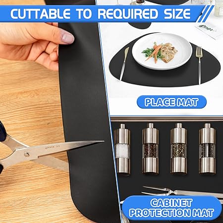 Silicone Resistant Countertop Protector Washable  Nonstick Silicone Craft Mat, 36"x 23.6"