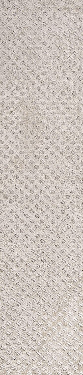 Rabat Mini-Diamond Trellis Indoor/Outdoor Beige Area Rug