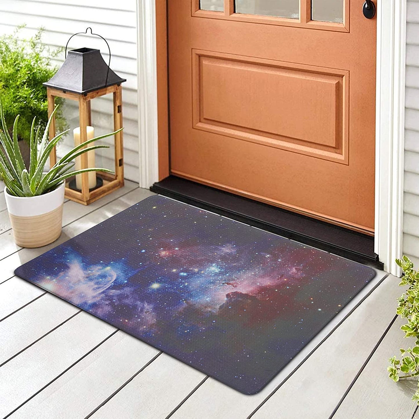 Anti Fatigue Waterproof Cushioned Black Set of 2, Non Skid Standing Mats with Kitchen Motto 17.3''x29''+17.3''x47''