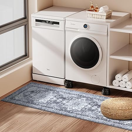 Sets of 3 Non Slip Machine Washable Entryway Rug