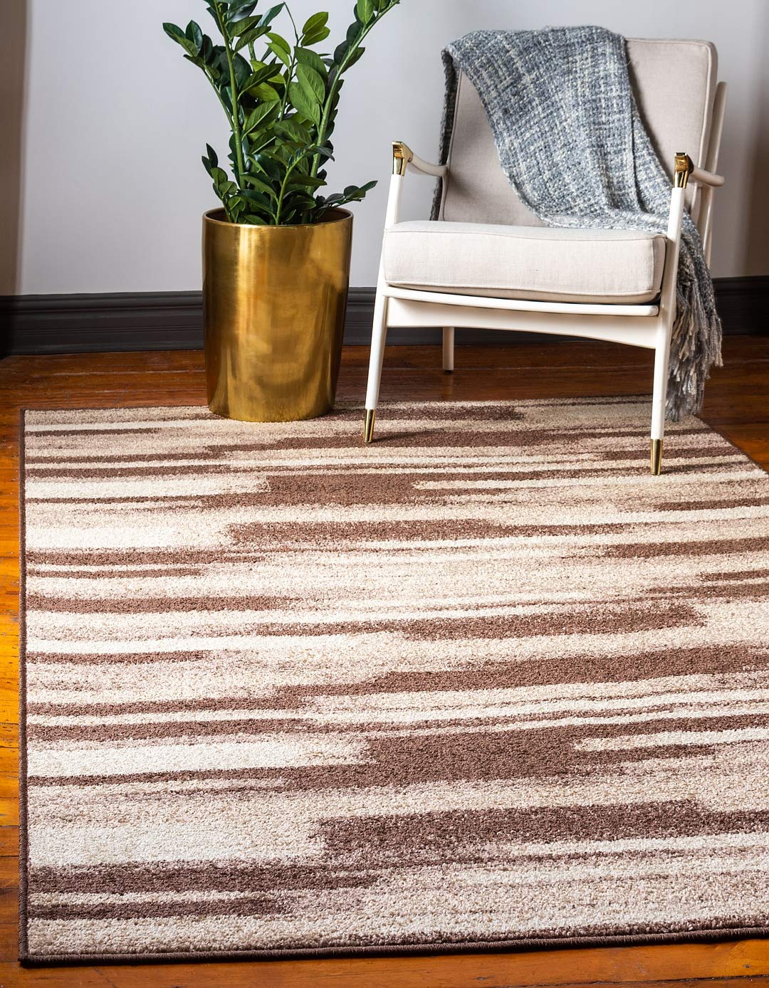 Warm Toned Beige Brown Area Rugs