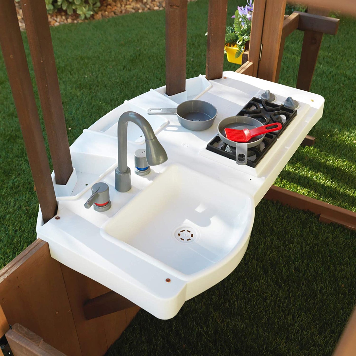 Ryan's World Outdoor Playhouse Brown