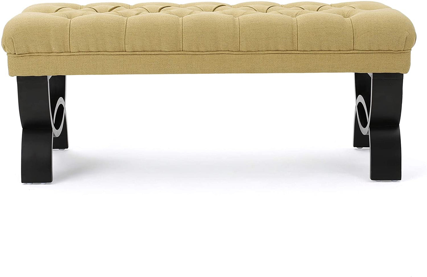 Home Scarlett Fabric Ottoman Bench