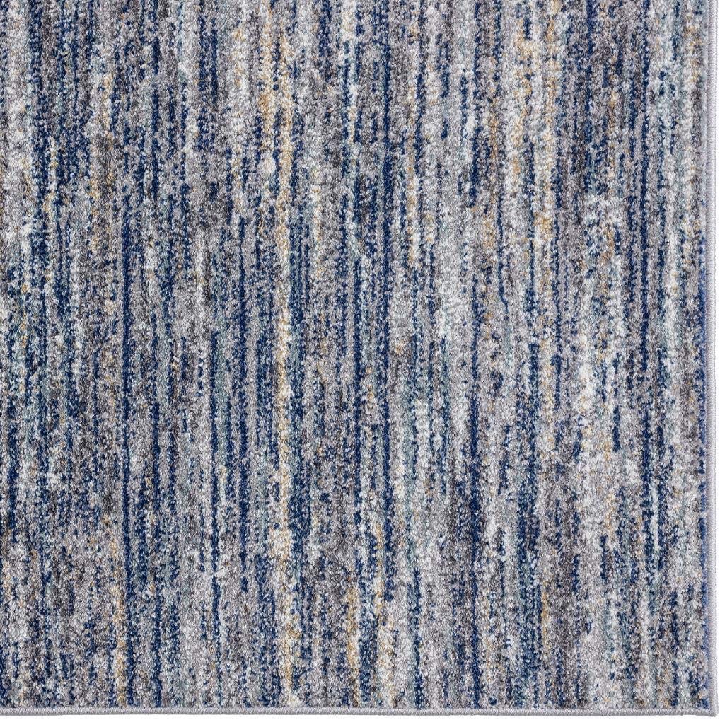 Hampsteads Collection Contemporary Soft Area Rug Blue