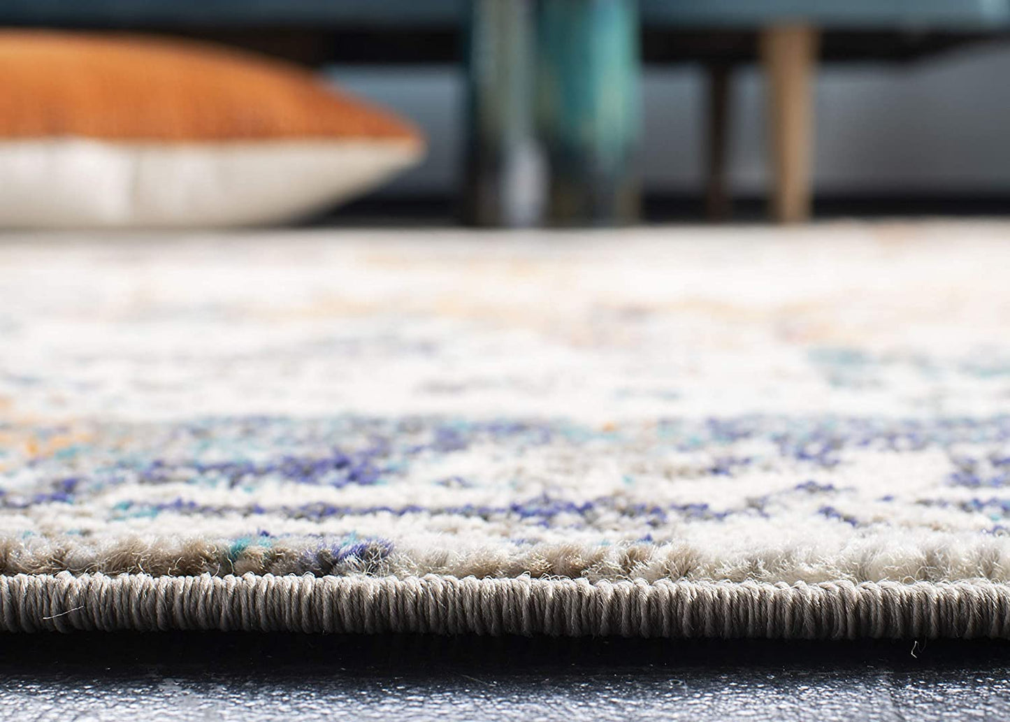 Safavieh Madison Collection Modern Abstract Grey / Beige