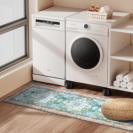 Sets of 3 Non Slip Machine Washable Entryway Rug