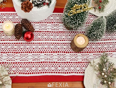 Set of 4, Macrame Table Decor