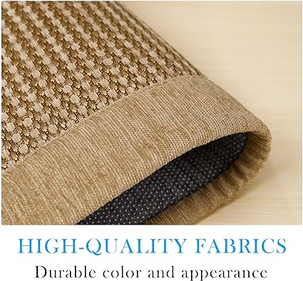 Non Skid Washable Absorbent Kitchen Runner Rugs 19.5"x31.5"+19.5"x47"