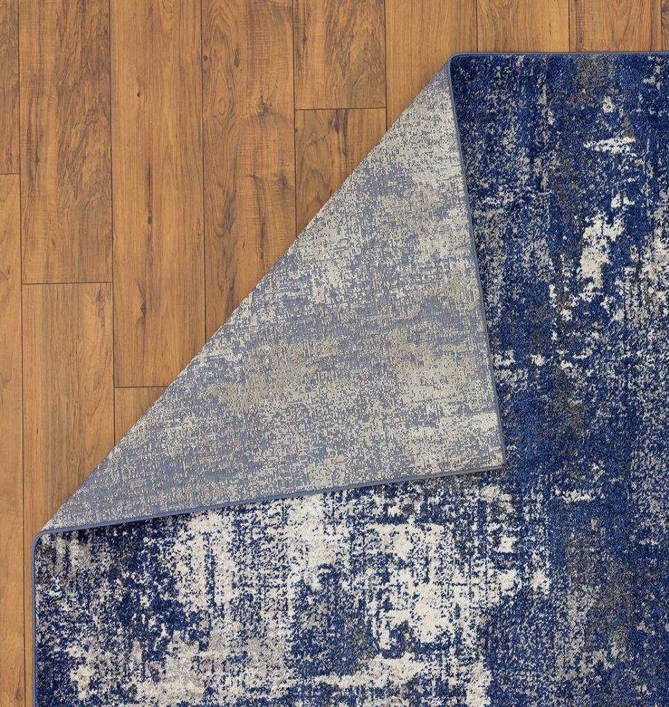 Tower Hill Abstract Blue Area Rug