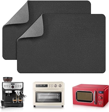 Sliders 360 Degree Rotation Moving Heat Resistant on Counter, Appliance Slider Cut to Fit, (Medium, Blue)