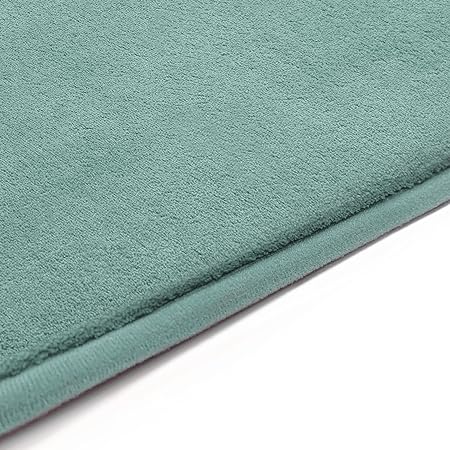 Luxurious Memory Foam Bath Absorbent Machine-Washable Mat, 17 x 24 inches,