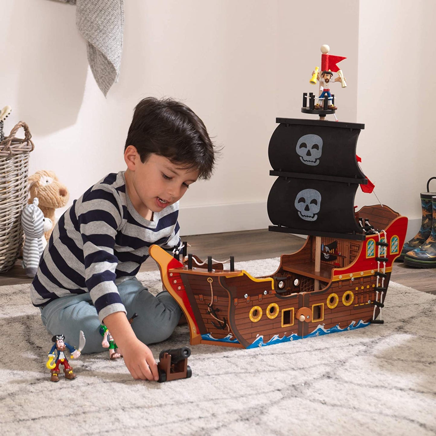 Adventure Bound Wooden Pirate Ship