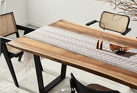 Set of 4, Macrame Table Decor