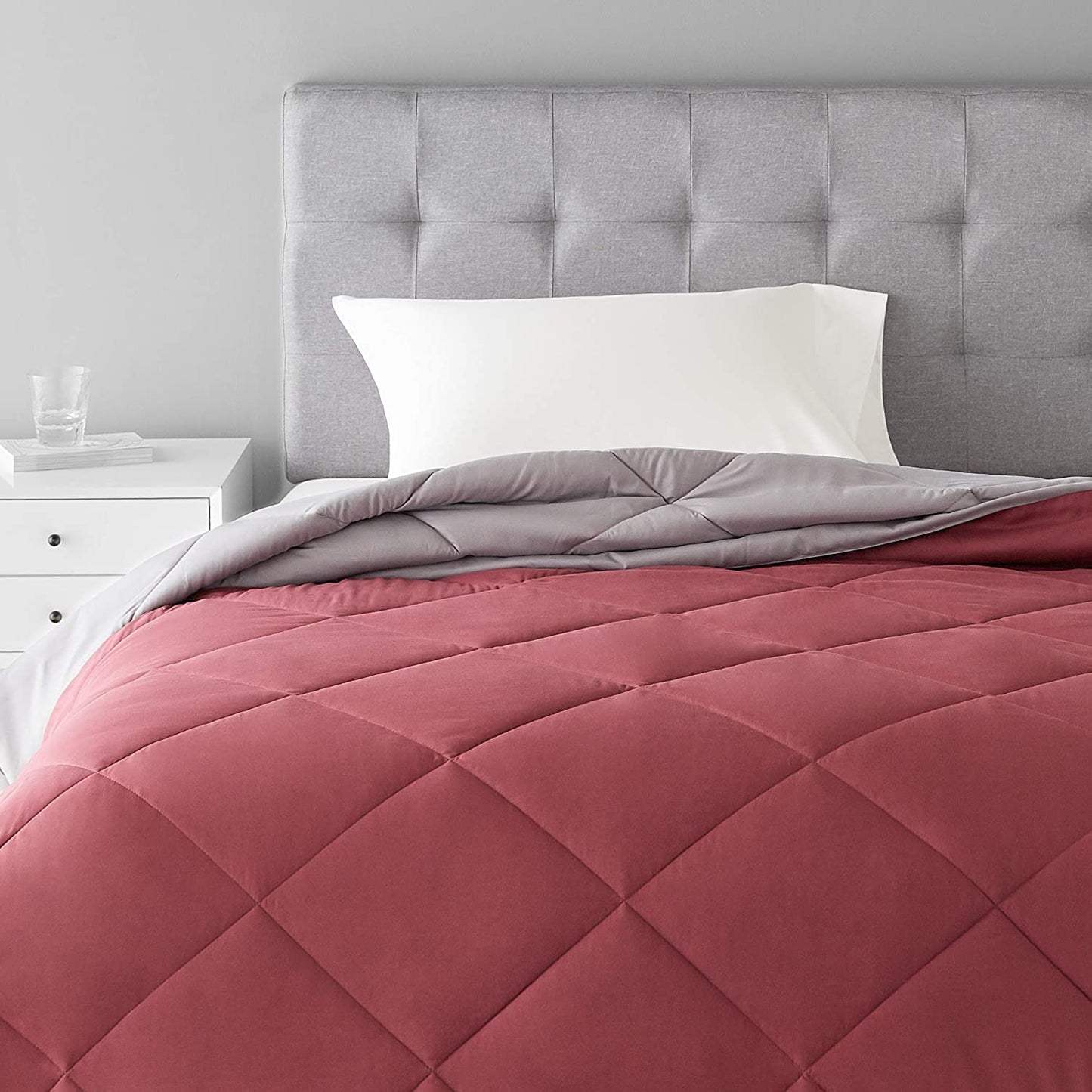 Reversible Microfiber Comforter Blanket